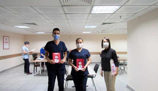 Rüzgarlımeşe İlkokulu öğrencileri, Covid-19 salgını